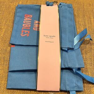 NWT Kate Spade travel bag set